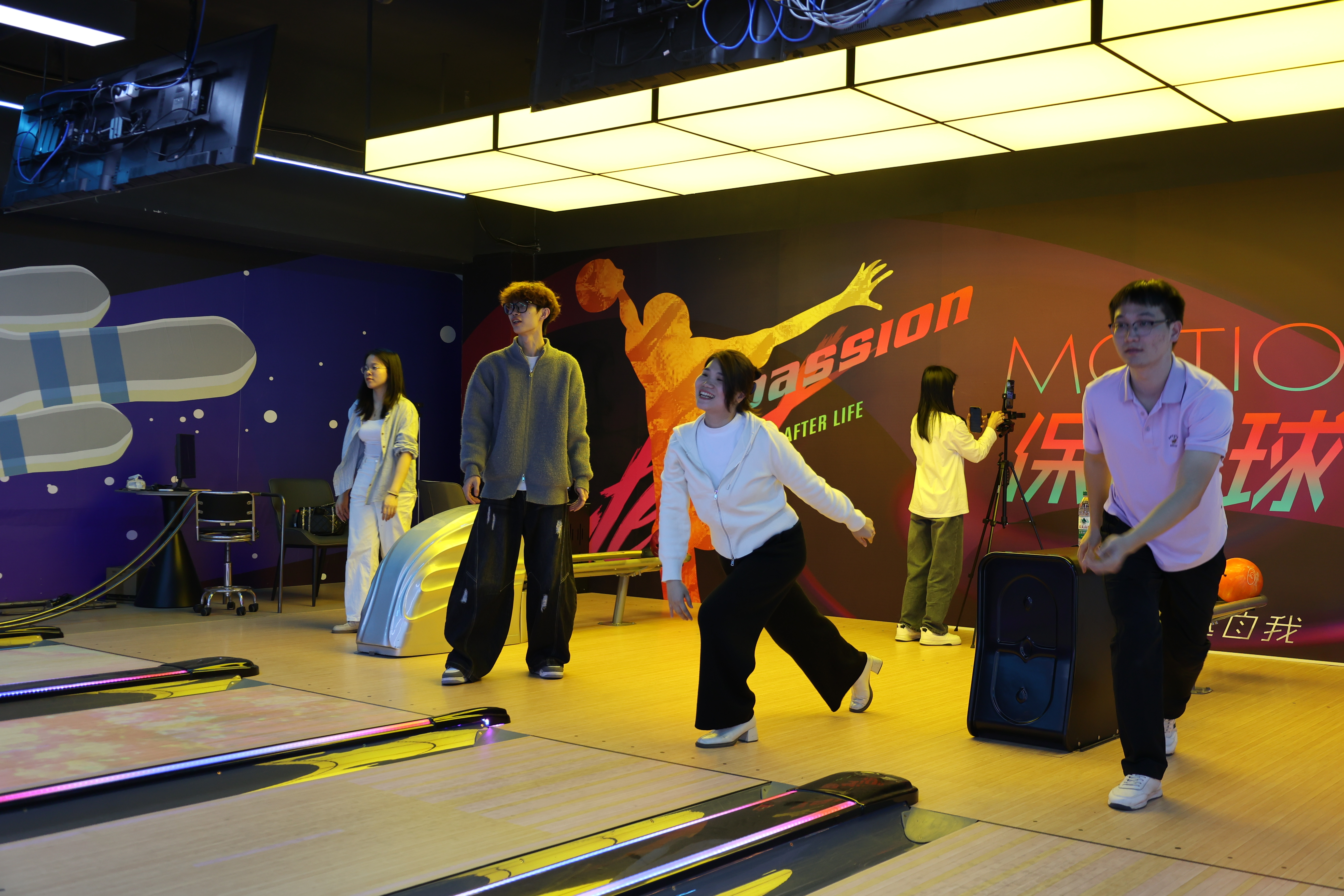 Solución comercial de bolos para espacios de ocio