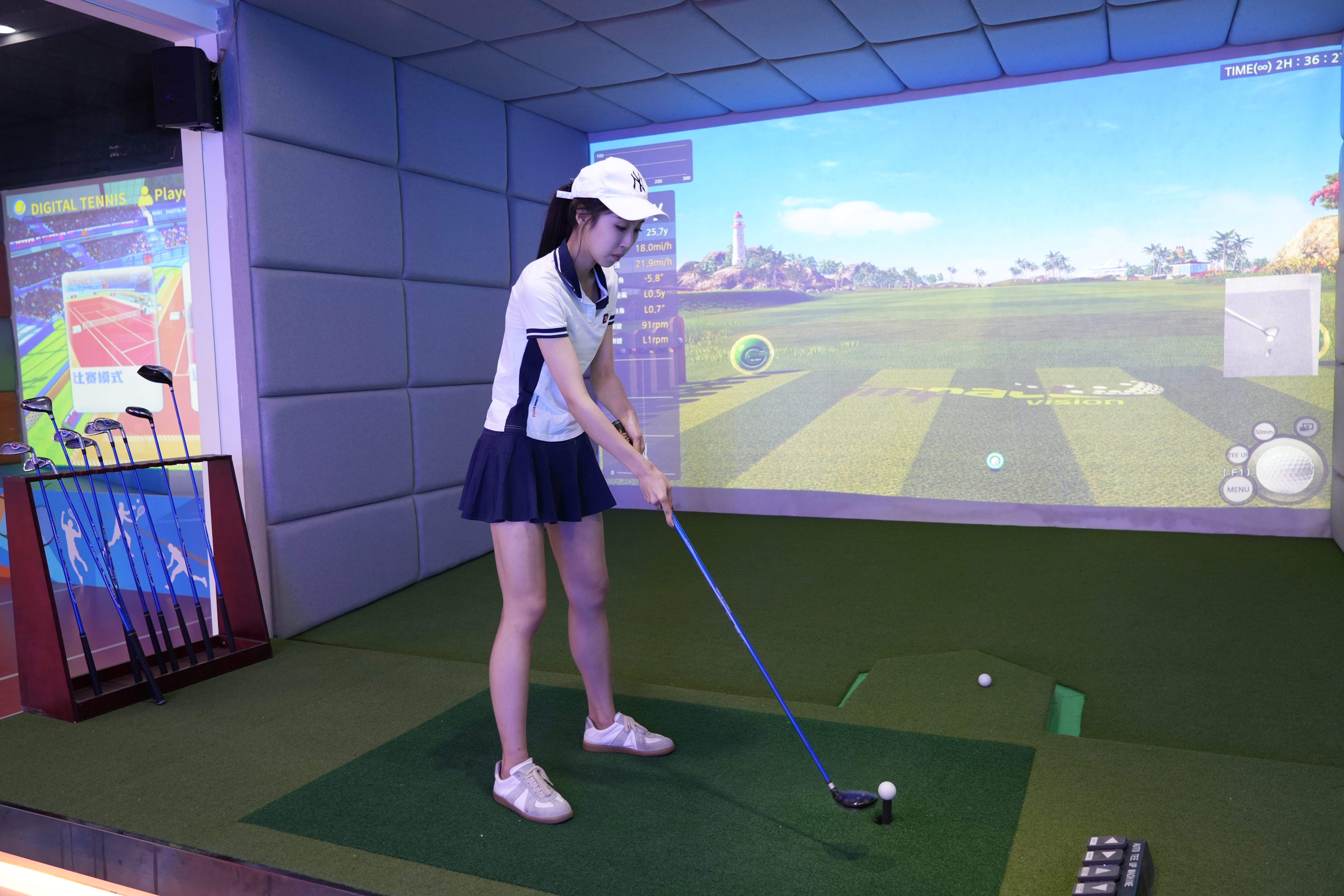 Solución de minigolf indoor para espacios comerciales