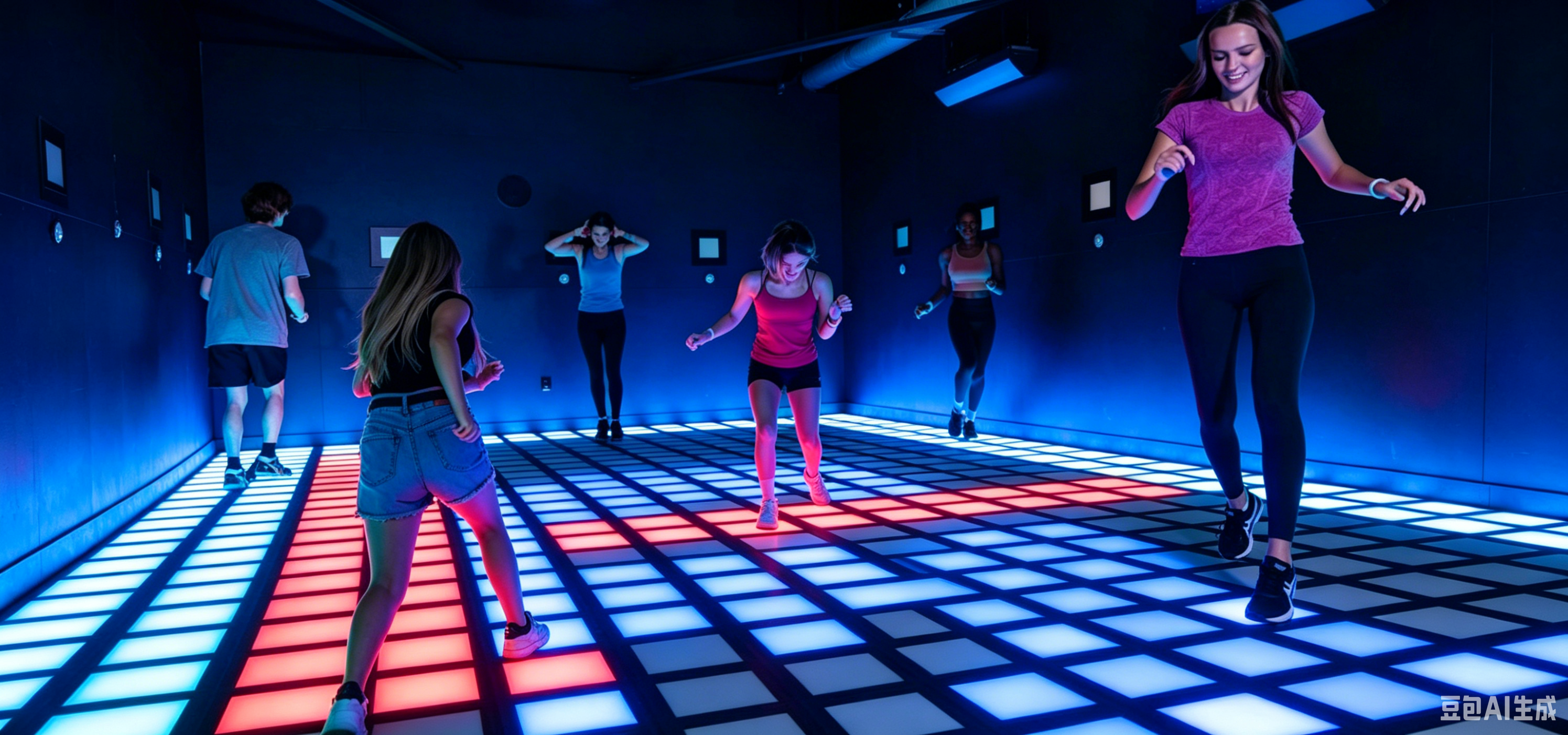 Zona de juegos y competición interactiva